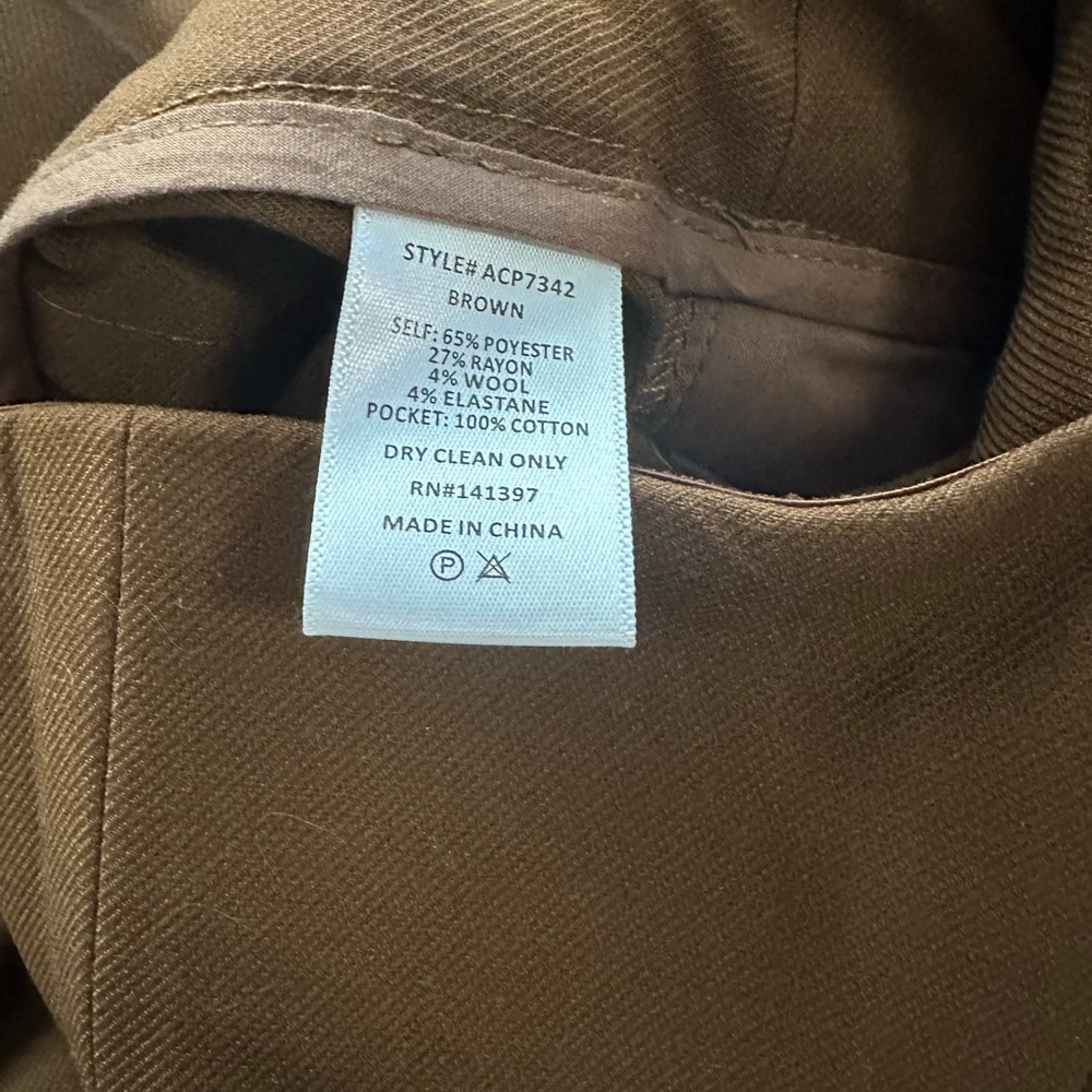 NWT Astr Chocolate Strapless Jumpsuit - Picture 6 of 8